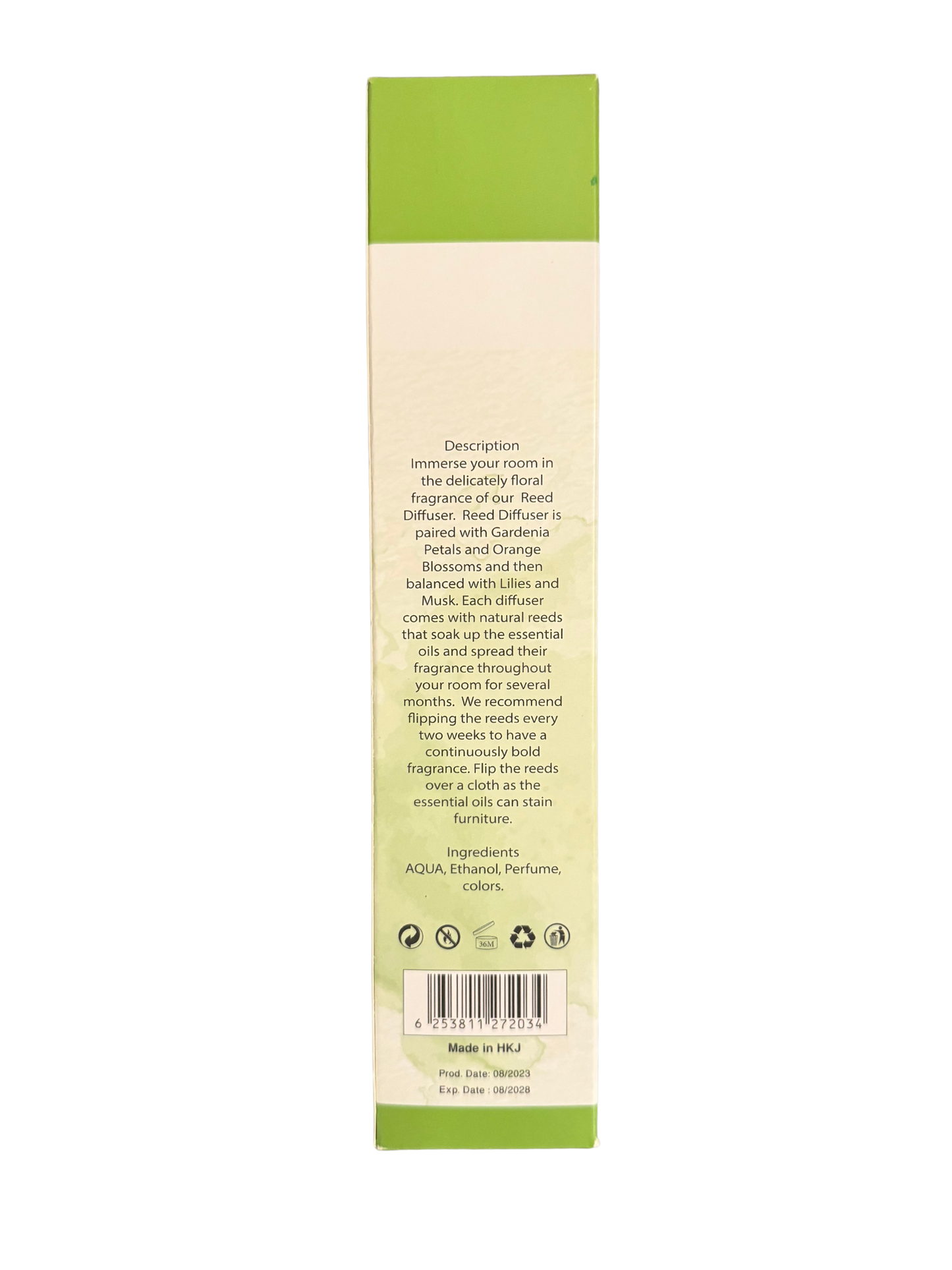 Diamond Shiny Reed Diffuser Sets - Fruits - Scented Oil & Natural Sticks for Continuous Fragrance Release - Safe Home Decor for Living Room, Bedroom, Bathroom, or Office